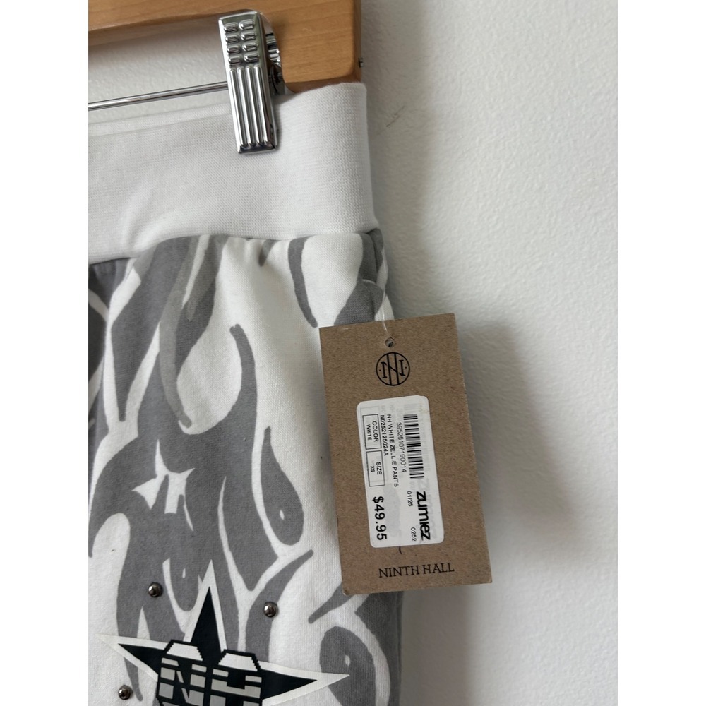 Ninth Hall Zellie White Sweatpants – Size Extra Small – NWT - Picture 3 of 4